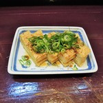 酒肴商店 アジト - 栃尾の油揚げ