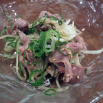 マゴコロ - 砂肝ポン酢（340円）