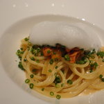 生雲丹入りクリームスパゲッティ