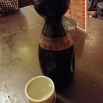 インディ庵 - 熱燗二合。