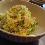 インディ庵 - キャベツの玉子とじ　これアマウマ!!!!!
