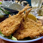 みたかや酒場 - アジフライ