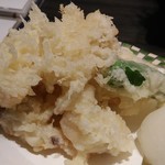 郷土料理かどや 大街道店 - 地タコの天ぷら