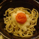福そば - 「お市そば」の明太子