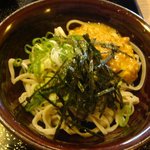 福そば - 「お市そば」の納豆