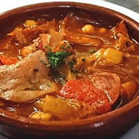 牛ミノのマドリッド風