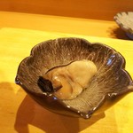 天ぷら たけうち - 岡山の牡蠣オイル漬け