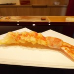 天ぷら たけうち - 車海老