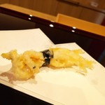 天ぷら たけうち - 宍道湖の白魚