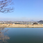 すずめ庵 - 快晴で綺麗な景色。この風景も癒される。