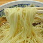 ラーメン家ターボー - 塩ラーメン（自家製細ストレート麺）