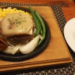 おとなのヒッコリー - チーズハンバーグ♪ライス♪