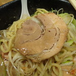 煮干し中華そば 一剣 - そこそこそこ厚みがあり、しかも美味しい