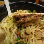 煮干し中華そば 一剣 - この厚み