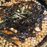 心楽 - やっぱりやってしまった。〆のかつお茶漬け。ちょっと食べ過ぎたかな～