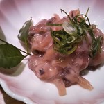 心楽 - 人気料理、いかの白みそ。酒がすすむ～