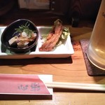 心楽 - やっぱ付き出しは重要や。