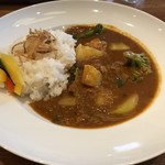 Tapas Go - ◆野菜カレー・・ご飯は少なくしていただきました。