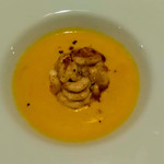 （h）etta - 白子ムニエルと人参のポタージュ