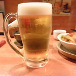 日の丸や - 生ビール