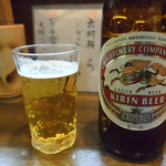 大納言本家 - ビール（キリンクラシックラガー） 