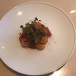 lien - 前菜を真上から撮影。