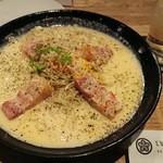 EBISU FRY BAR - カルボナーラ蕎麦    1,274円