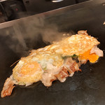 八紘 - うわっ旨そう！  とん平焼きだよん♪