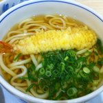 基山パーキングエリア（下り線）スナックコーナー - 海老天うどん