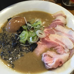 荒町商店中華そば ふじやま - 特製追いサバ節そば980えん