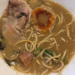 荒町商店中華そば ふじやま - 味付替玉最終形態