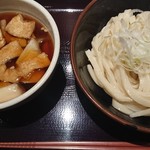 肉つけうどん うつけ - 牛肉辛つけうどん２玉