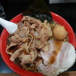 一条流がんこ総本家分家四谷荒木町 - 悪魔ラーメン大盛　900円