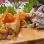 かわなみ鮨 - 青柳、鳥貝