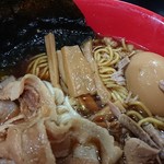 一条流がんこ総本家分家四谷荒木町 - 海苔、メンマ、煮玉子