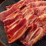 焼肉ふじ - 骨付カルビ