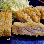 とんかつ 力亭 - ロースかつ定食