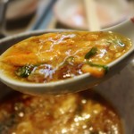 生ホルモン処 おさむちゃん。 - 〆は玉子スープ♪
      旨味が溢れだす、優しいスープでした( ⁎ᵕᴗᵕ⁎ )