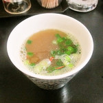 いりこだしのスープ