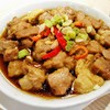 美景茶餐廳 - 料理写真:麵醤豆十蒸排骨飯