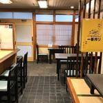 お食事処 大和 - 割烹風店内は落ち着いたいいムードです（２０１９．１．３１）