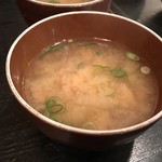 柳小路 - お味噌汁付