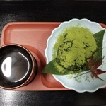 抹茶そば団子