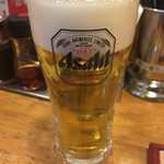 天下一品 - 生ビールはスーパードライ