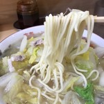 銀座たんめん - 細い棒麺