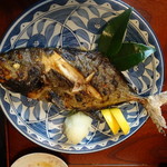 Nihommatsu - 焼き魚定食　　ひらあじ