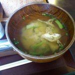 湧駒別食堂 神風井 - お味噌汁。
