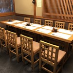 鰻はし本 - お席