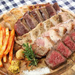 Hokkaido meat plate with 5 types, 500g