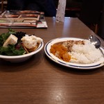 ステーキガスト - サラダバー2皿目+カレーライス